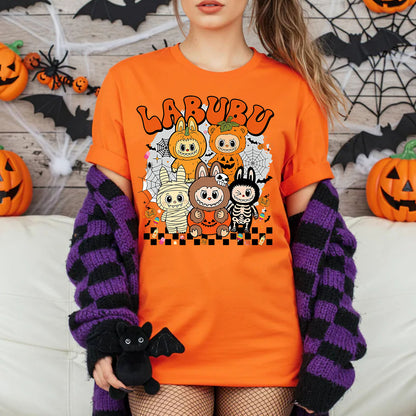 Labubu Halloween Shirt | Halloween Sweatshirt | Funny Halloween Shirt 683313-2