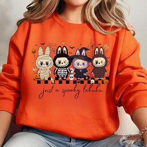 Just A Spooky Labubu Halloween Shirt | Halloween Sweatshirt | Funny Halloween Shirt 683313-4
