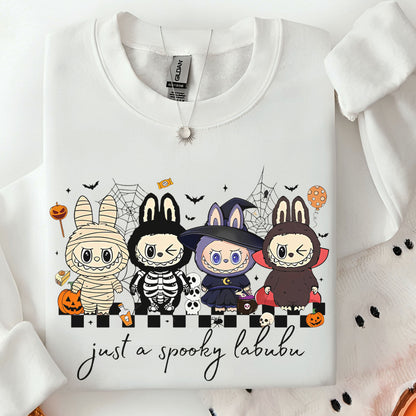 Just A Spooky Labubu Halloween Shirt | Halloween Sweatshirt | Funny Halloween Shirt 683313-4
