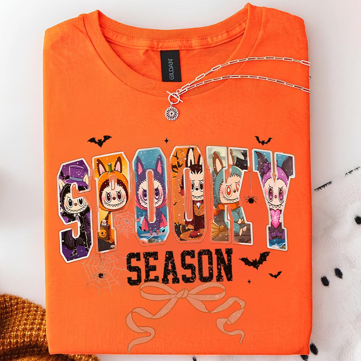 Labubu Spooky Season Halloween Shirt | Halloween Sweatshirt | Funny Halloween Shirt 683313-5
