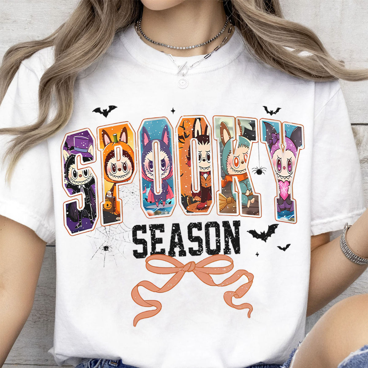 Labubu Spooky Season Halloween Shirt | Halloween Sweatshirt | Funny Halloween Shirt 683313-5