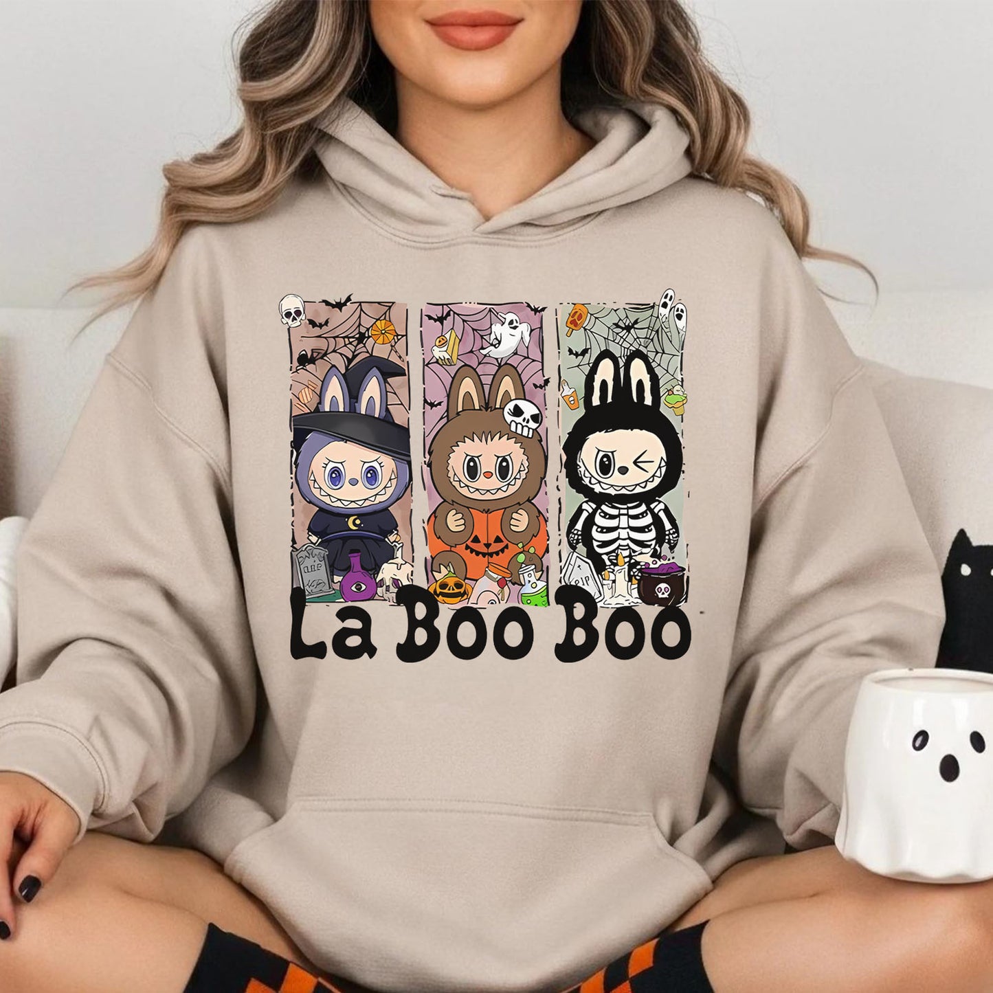 Labubu La Boo Boo Halloween Shirt | Halloween Sweatshirt | Funny Halloween Shirt 683313-6
