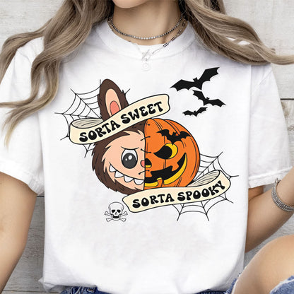 Labubu Sorta Sweet Sorta Spooky Halloween Shirt | Halloween Sweatshirt | Funny Halloween Shirt 683313-7