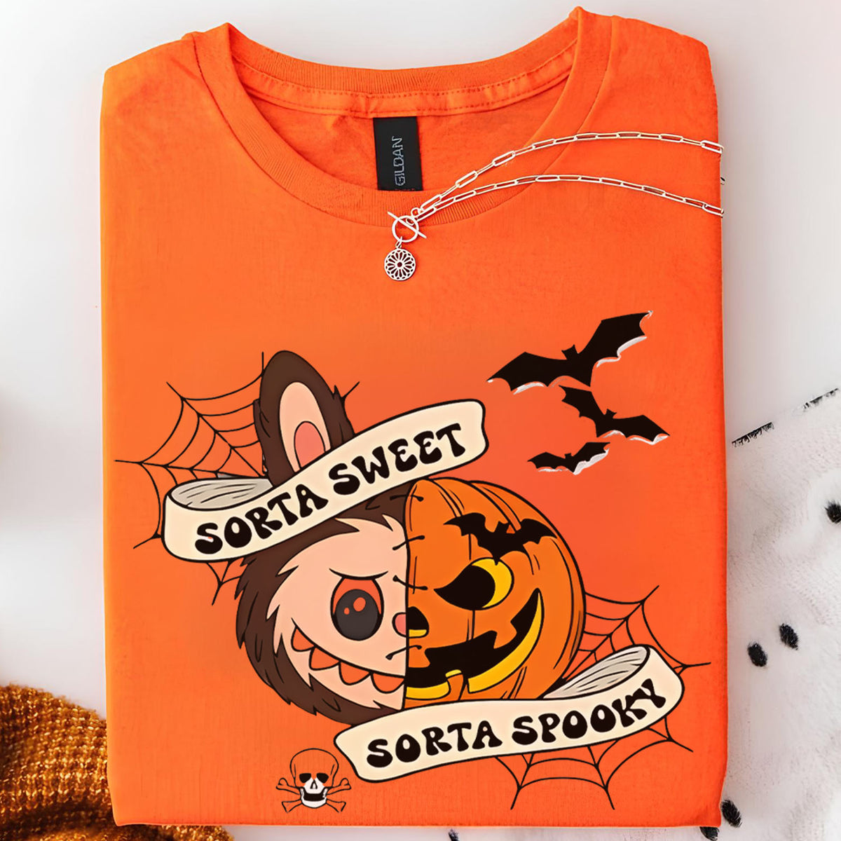 Labubu Sorta Sweet Sorta Spooky Halloween Shirt | Halloween Sweatshirt | Funny Halloween Shirt 683313-7
