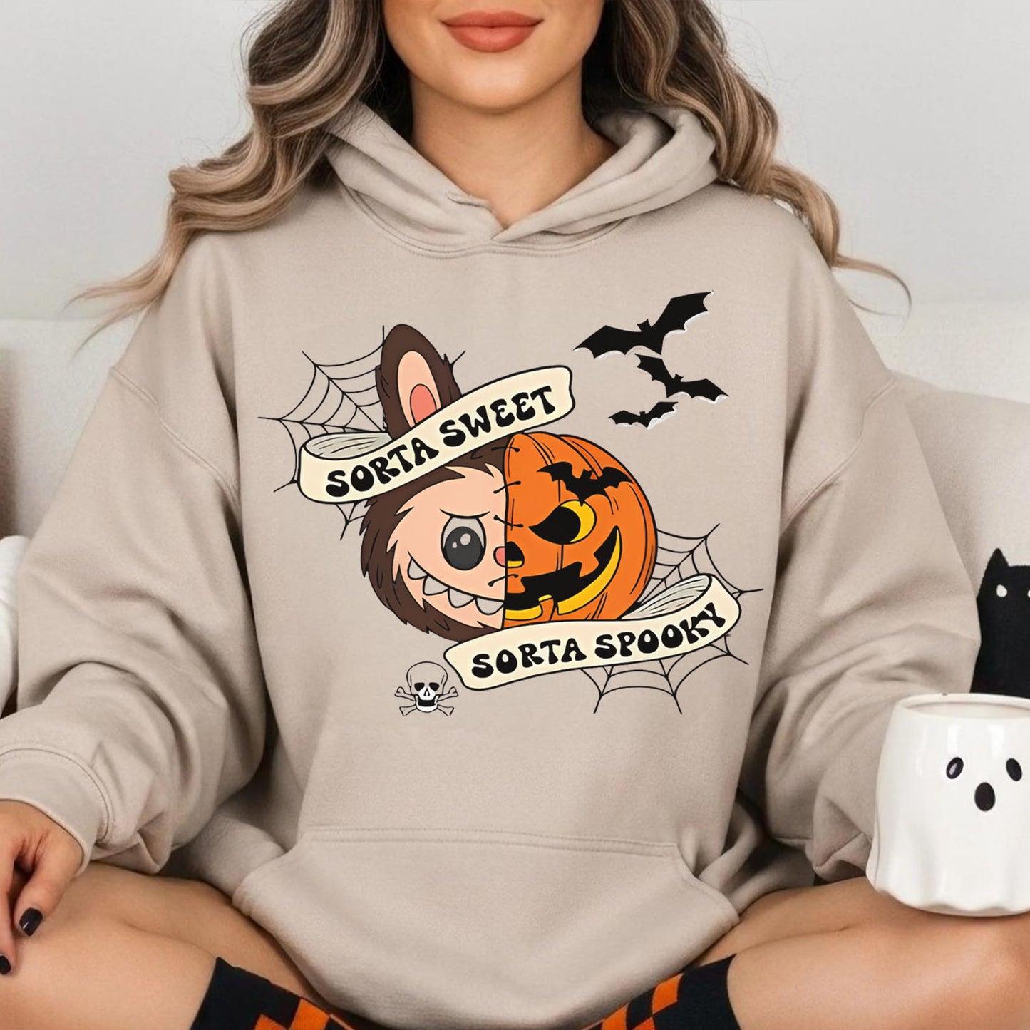Labubu Sorta Sweet Sorta Spooky Halloween Shirt | Halloween Sweatshirt | Funny Halloween Shirt 683313-7