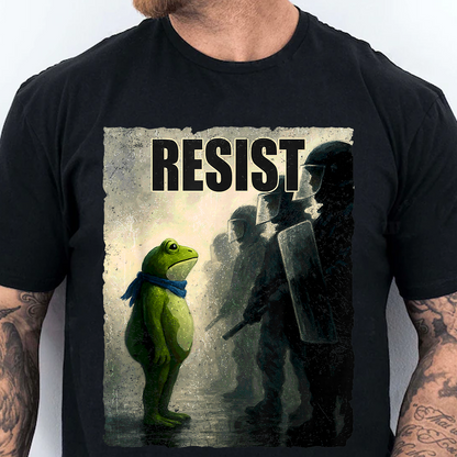 Portland Frog Resist Protest Shirt | Portland Frog Shirt | Anti-ICE Shirt | Anti-Trump Shirt 683362