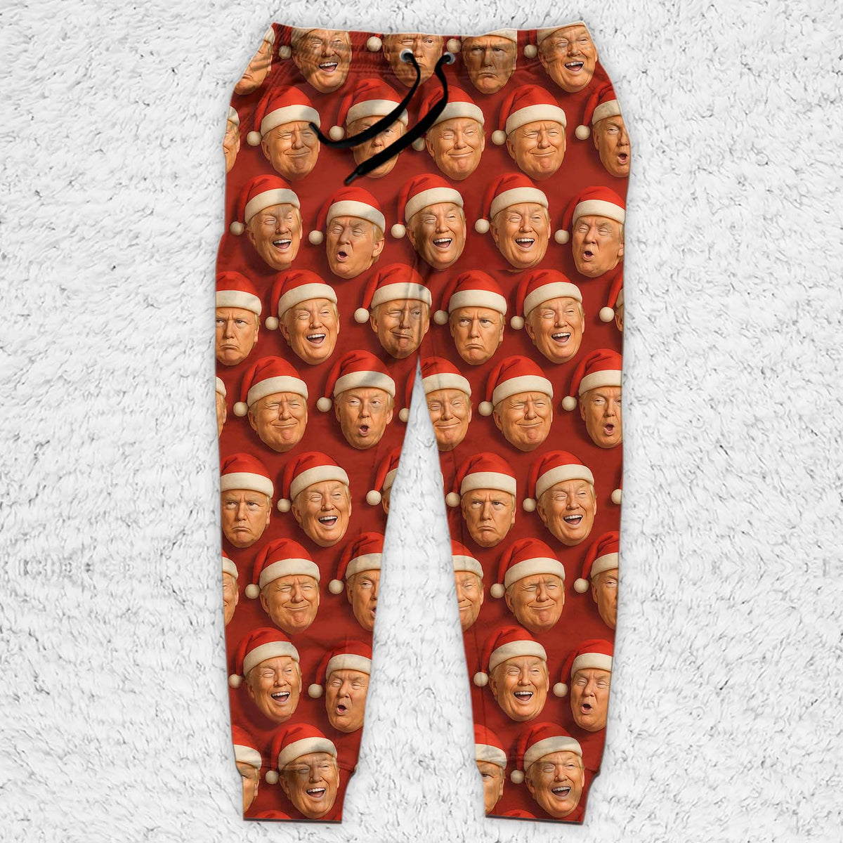 Funny Trump Santa Sweatpants, President Donald Trump Sweatpants, Funny Sweatpants For Christmas 683366 - GOP