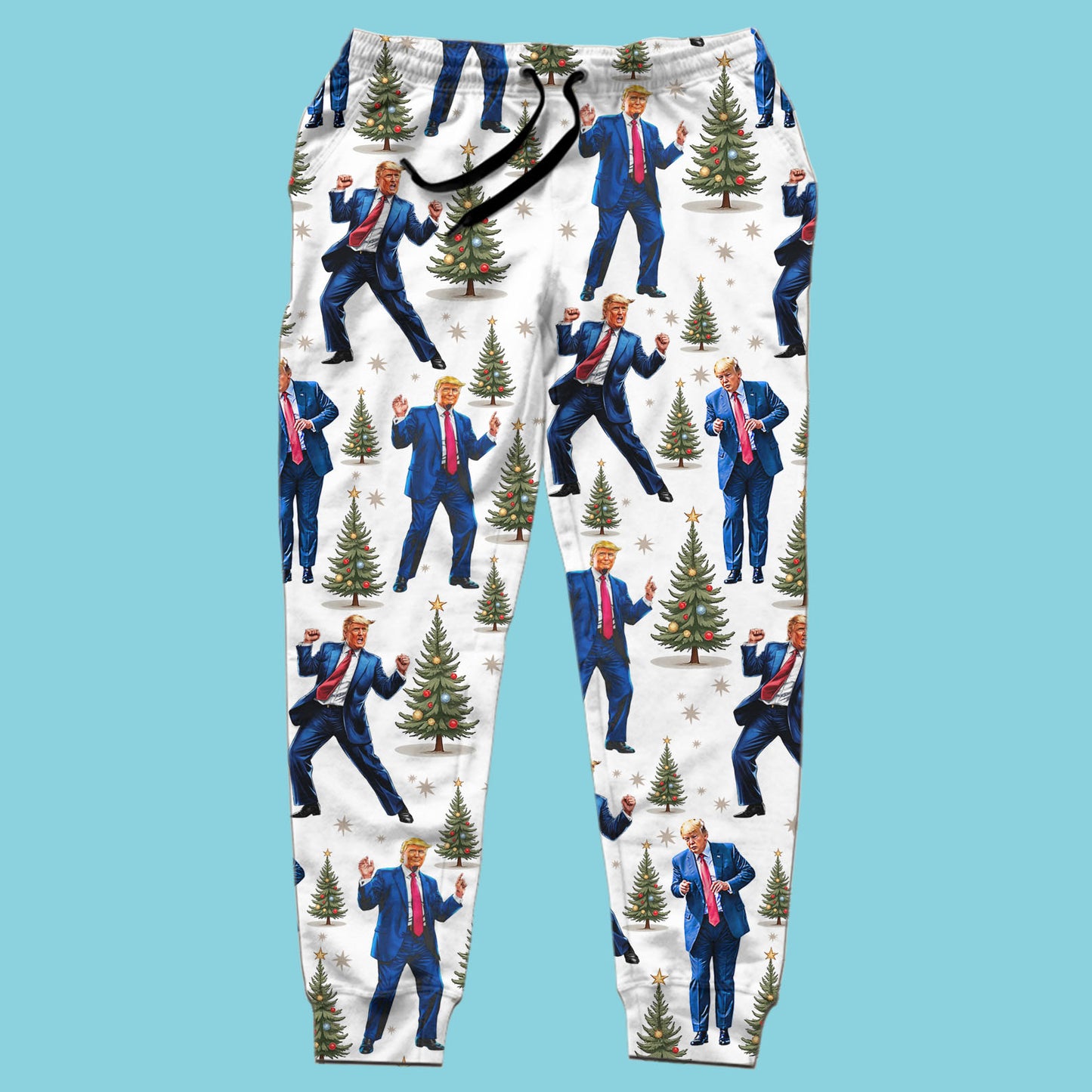 Trump Dance Christmas Sweatpants | Donald Trump All Over Print Joggers | MAGA Patriotic Gift for Men Women 683380 - GOP