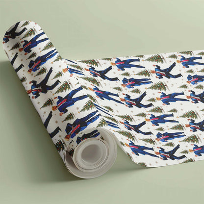 Trump Dance Wrapping Paper | Funny MAGA Christmas Gift Wrap | Patriotic Republican Holiday Paper for Men Women 683380 - GOP