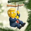 Trump The Simpsons Style Acrylic Ornament | Cartoon Donald Trump Christmas Ornament | Trump Ornament Gift 683419 - GOP