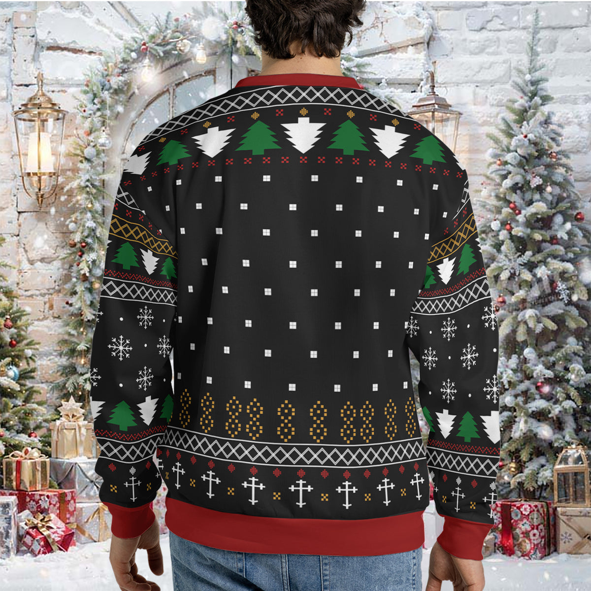 Disappointment All Of You Ugly Sweater, Trump Christmas All-Over-Printed Sweatshirt, Trump Supporters Gift 683531 GOP