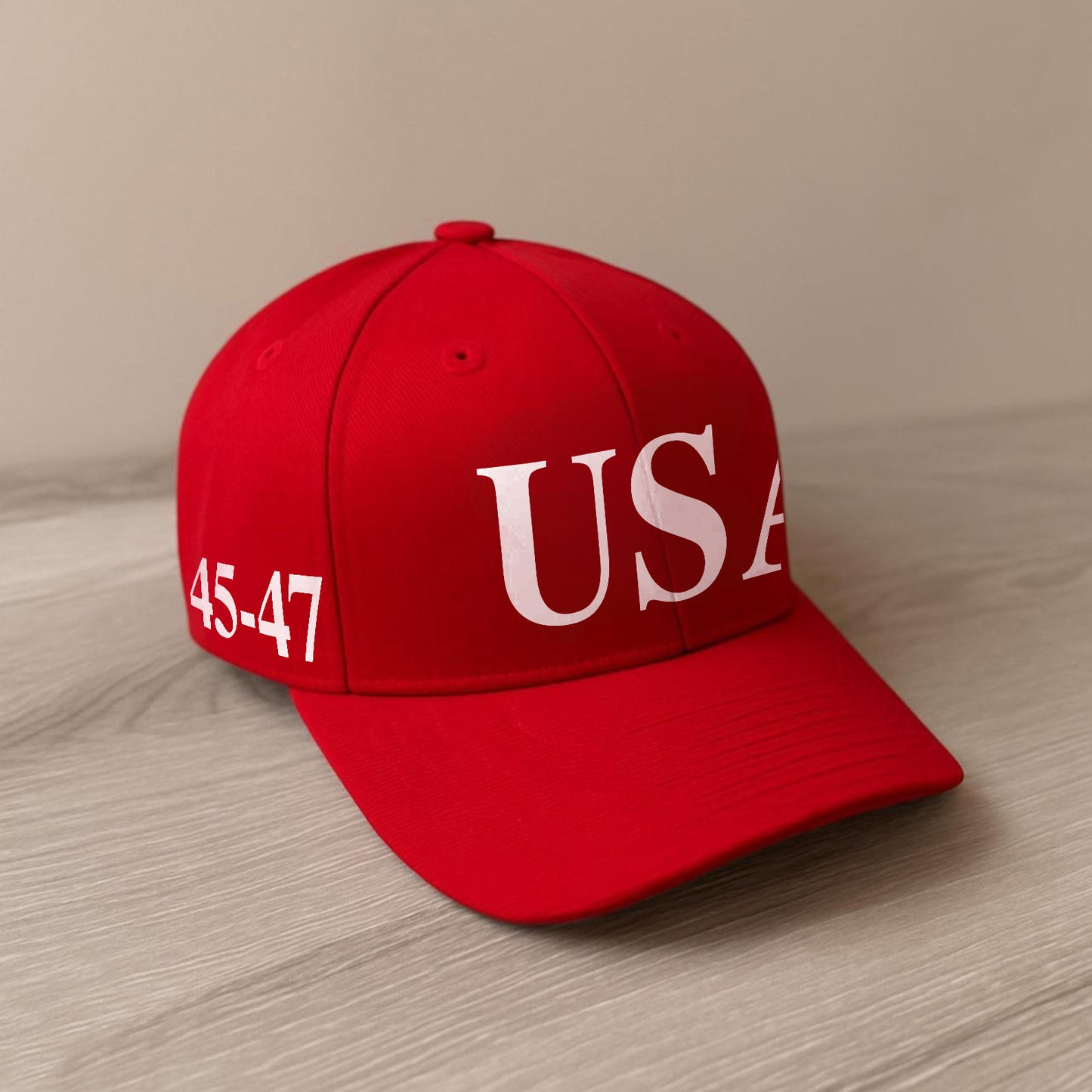 MAGA USA Flag Hat | 45 47 Trump Baseball Cap | USA Flag Double-Sided Print Hat | Patriotic Republican Gift for Men Women 683548