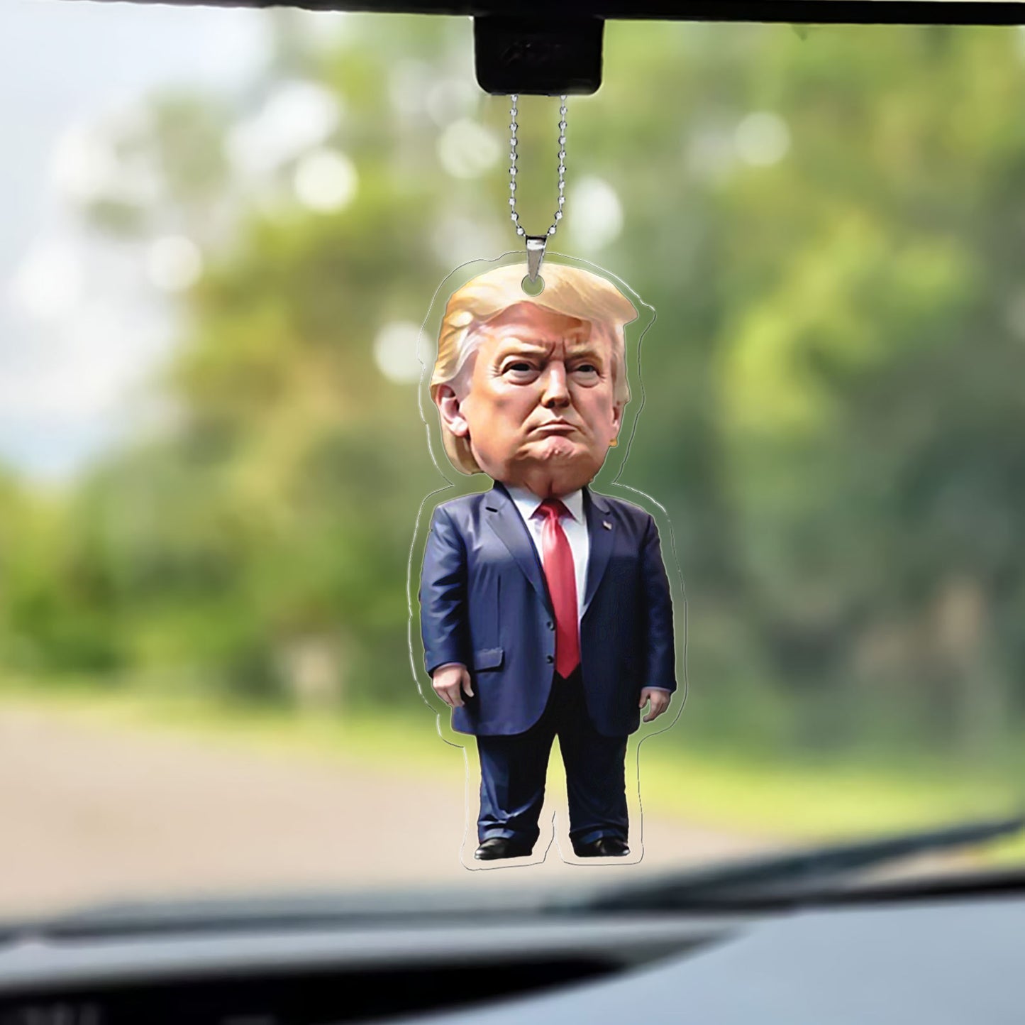 President Trump Car Ornament | Funny Trump Ornament | Decor for Car | Gift for Christmas 683592 - GOP