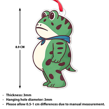 Portland Frog Trump Acrylic Ornament | Anti Trump FDT Political Christmas Decoration | Funny 8647 Gift 683605