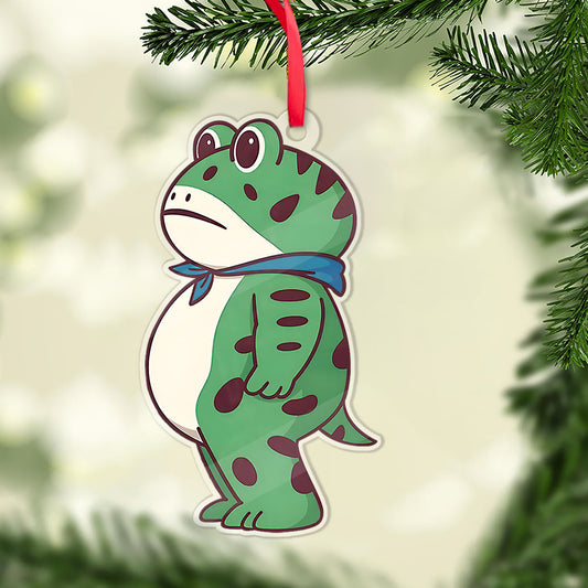 Portland Frog Trump Acrylic Ornament | Anti Trump FDT Political Christmas Decoration | Funny 8647 Gift 683605