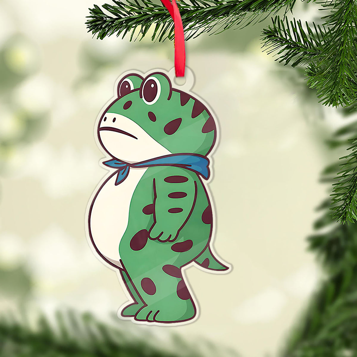 Portland Frog Trump Acrylic Ornament | Anti Trump FDT Political Christmas Decoration | Funny 8647 Gift 683605