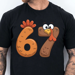 Funny Turkey 67 Sweatshirt | Funny Six Seven Thanksgiving | Six Seven Turkey Shirt 683658