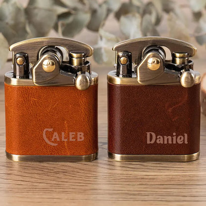 Engraved Leather Lighter for Men | Unique Father’s Day Gift | Gift for Him 683830