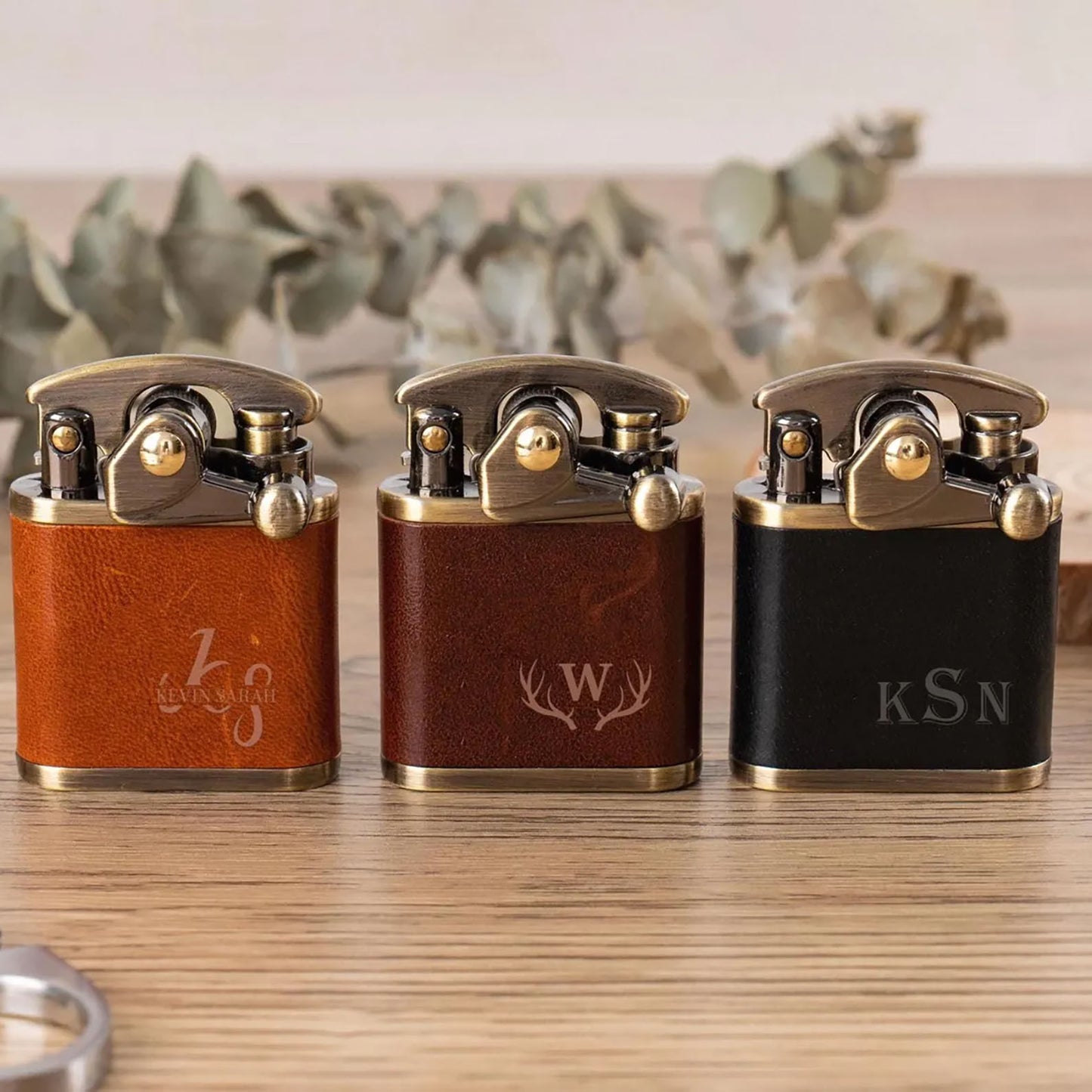 Engraved Leather Lighter for Men | Unique Father’s Day Gift | Gift for Him 683830