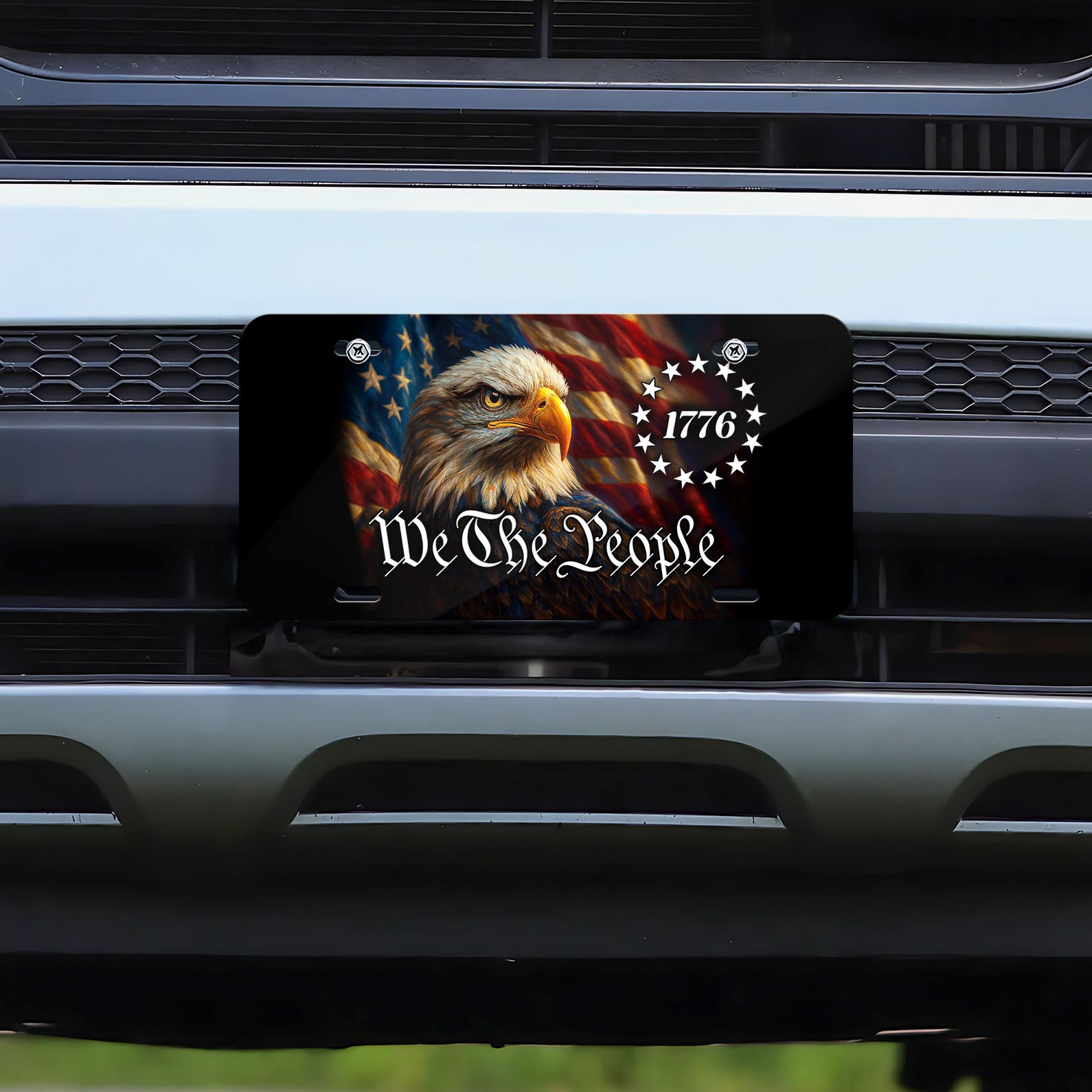 We The People 250 Years Anniversary License Plate | Patriotic 1776 4th of July License Plate 683861