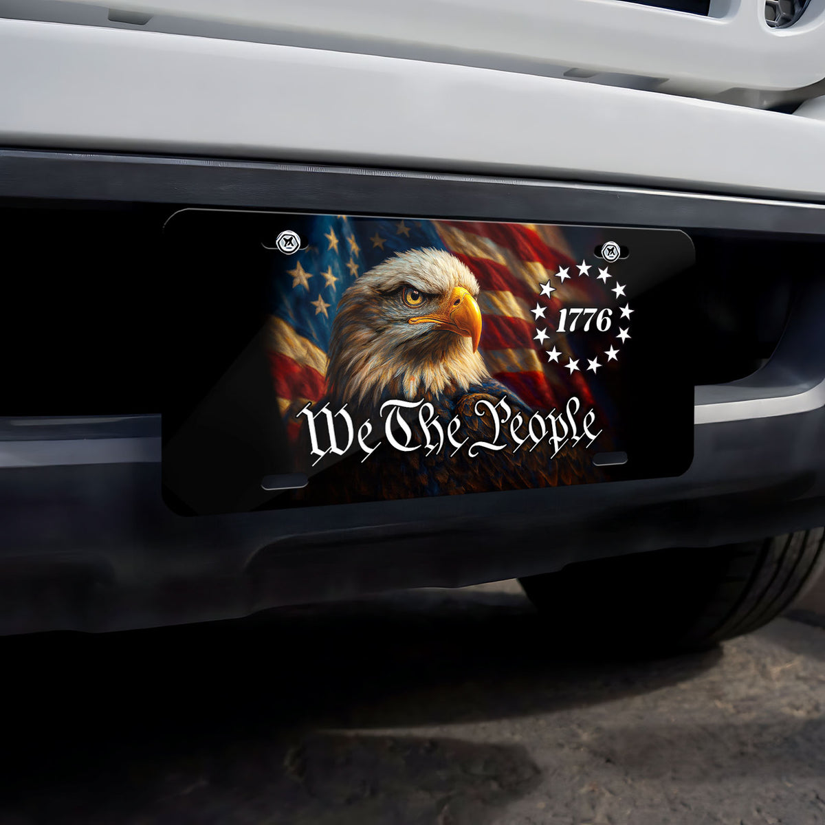 We The People 250 Years Anniversary License Plate | Patriotic 1776 4th of July License Plate 683861