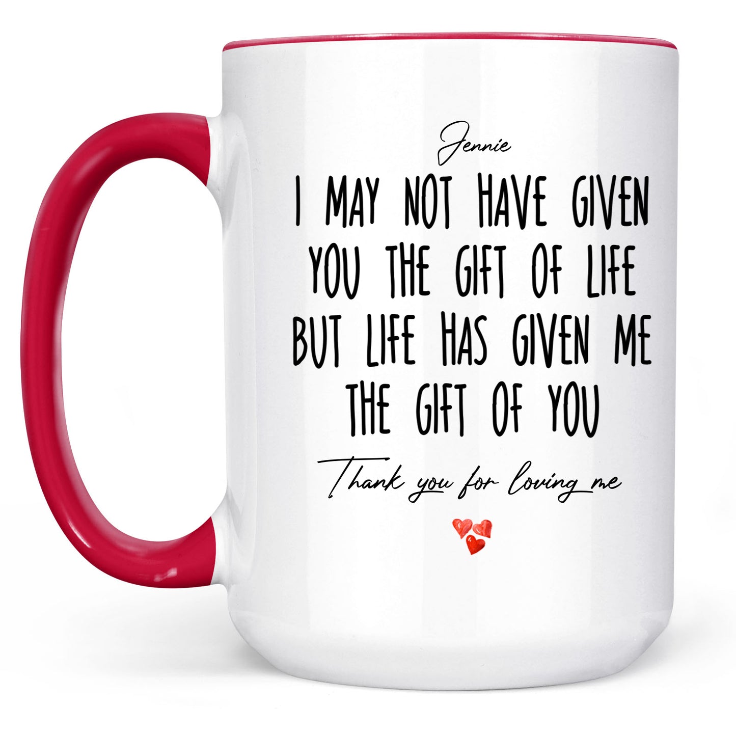Customize Name and Text Mug |  Personalized Coffee Mug for Lover | Gift for Family White Mug Accent Mug 683960