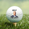 Help I’m Lost Joe Biden Golf Ball, Funny Golf Ball Gift for Men, Gift for Golf Lovers 684016