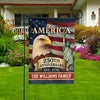 Personalized 250 Years Anniversary America Flag | Happy 250th Birthday USA Flag | Patriotic 4th Of July House Flag Garden Flag 684060