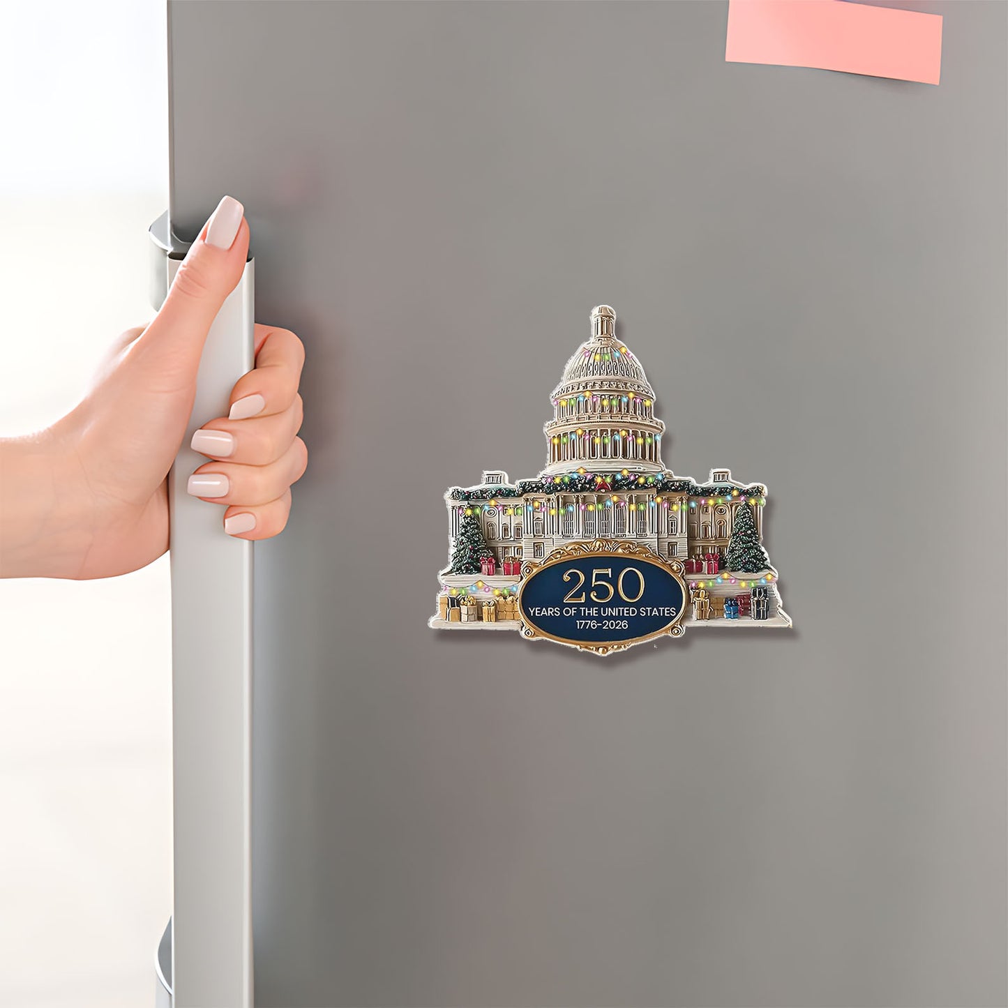 250 Years Anniversary Fridge Magnets | 250 Years United States of America | Patriotic 1776 -2026 Magnets 684069