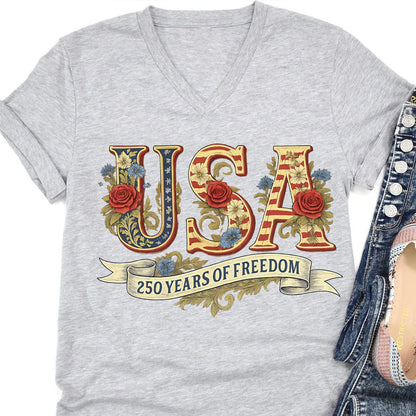 250 Years of Freedom  | Retro America Anniversary | 250th Anniversary 684075