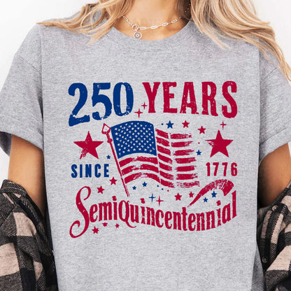250 Years Semiquincentennial Shirt  | 250th Anniversary 1776 Bright Shirt | Patriotic 4th of July Shirt  684080