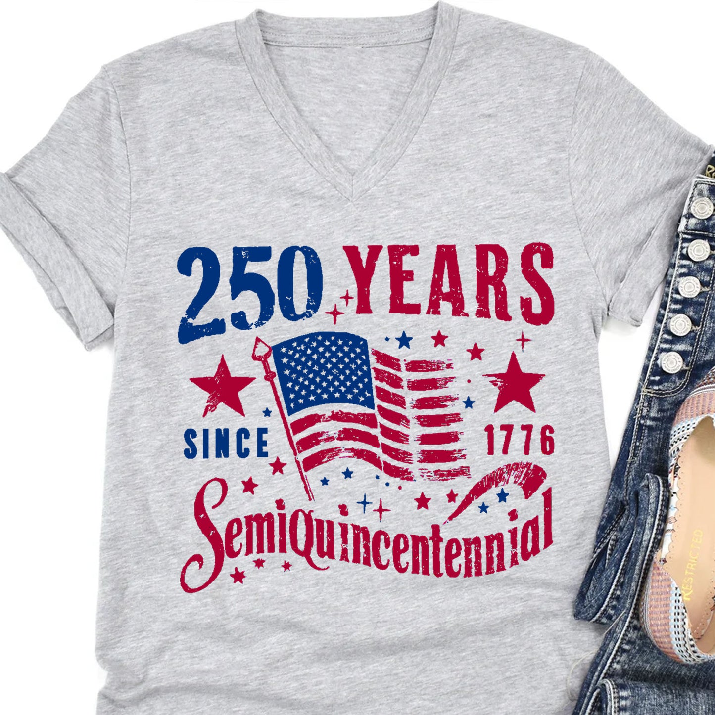 250 Years Semiquincentennial Shirt  | 250th Anniversary 1776 Bright Shirt | Patriotic 4th of July Shirt  684080