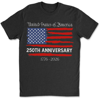 America 250th Anniversary Tees | 250 Years Of Freedom Shirt | 4th of July Dark Shirt 684096