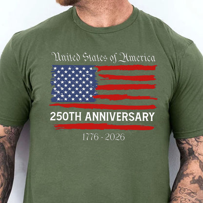 America 250th Anniversary Tees | 250 Years Of Freedom Shirt | 4th of July Dark Shirt 684096