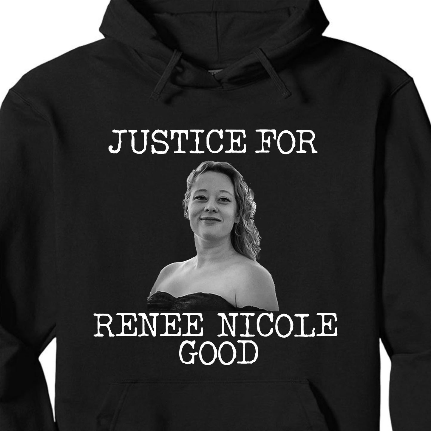Justice for Renee Nicole Good Tees | Protest ICE Shirt | Minneapolis 2026 Protest Dark Shirt 684099