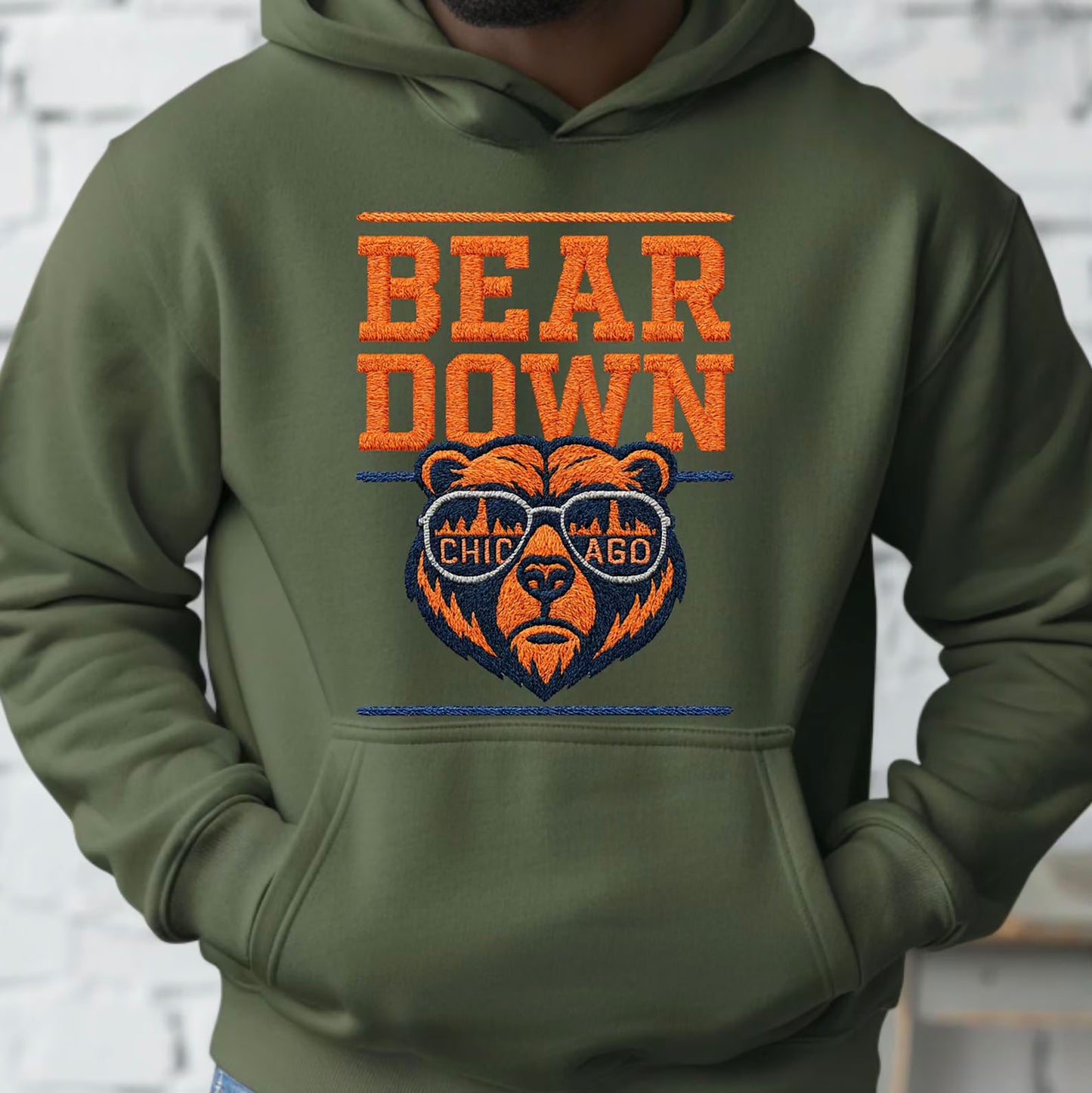 Bear Down Chicago Sweatshirt, Chicago Football Shirt, Inspirational Coach T-Shirt 684153