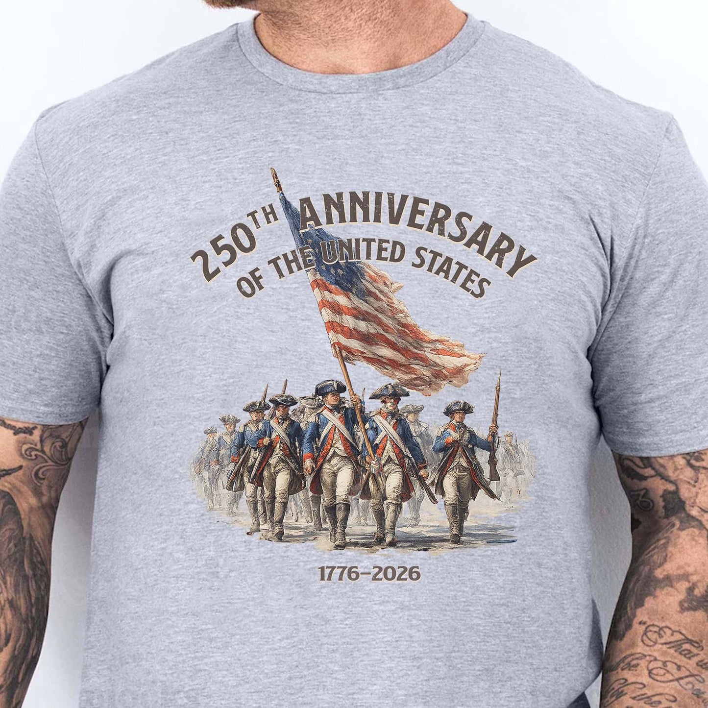 Revolutionary War Soldiers 1776-2026 Shirt, 250 Years Of America, America 250th Anniversary Shirt 684195
