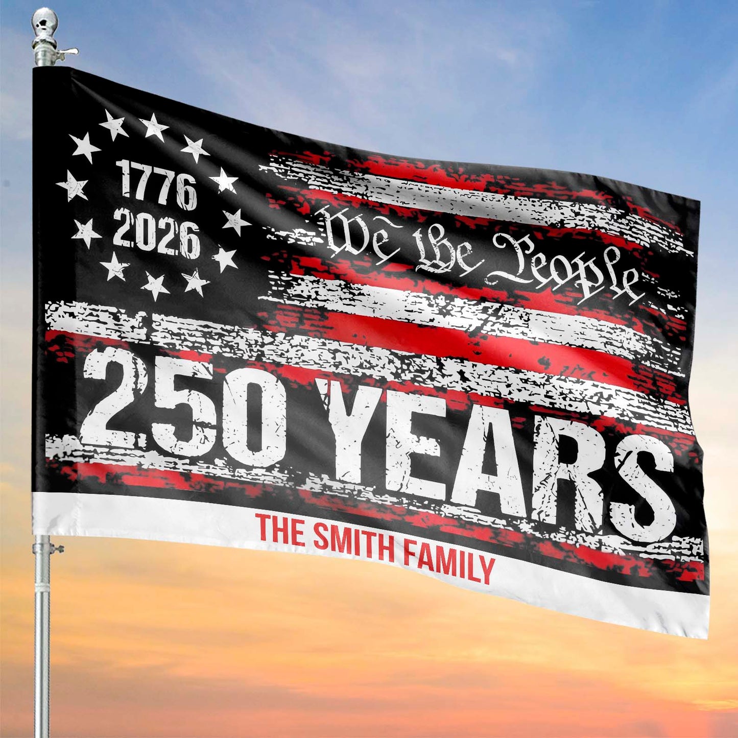 USA 250 Years Garden Flag, We The People House Flag, Patriotic 1776-2026 Anniversary Garden Flag House Flag 684217