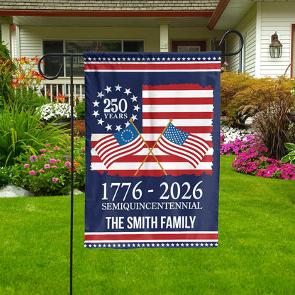 USA 250 Years Garden Flag, 250th Anniversary House Flag, Patriotic 1776-2026 Garden Flag House Flag 684218