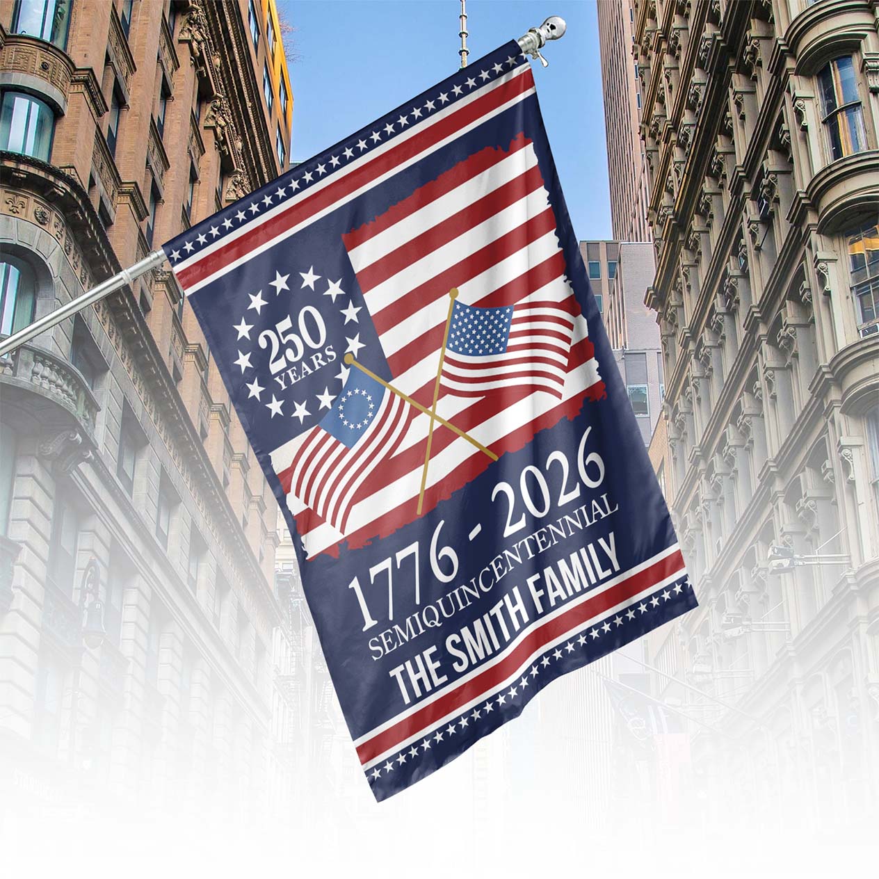 USA 250 Years Garden Flag, 250th Anniversary House Flag, Patriotic 1776-2026 Garden Flag House Flag 684218