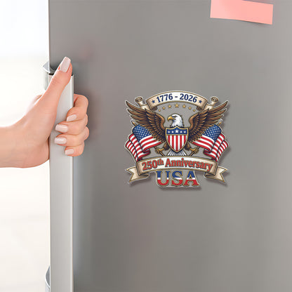 250 Years USA Anniversary Fridge Magnet | 250th Anniversary USA 1776-2026 Fridge Magnet 684248