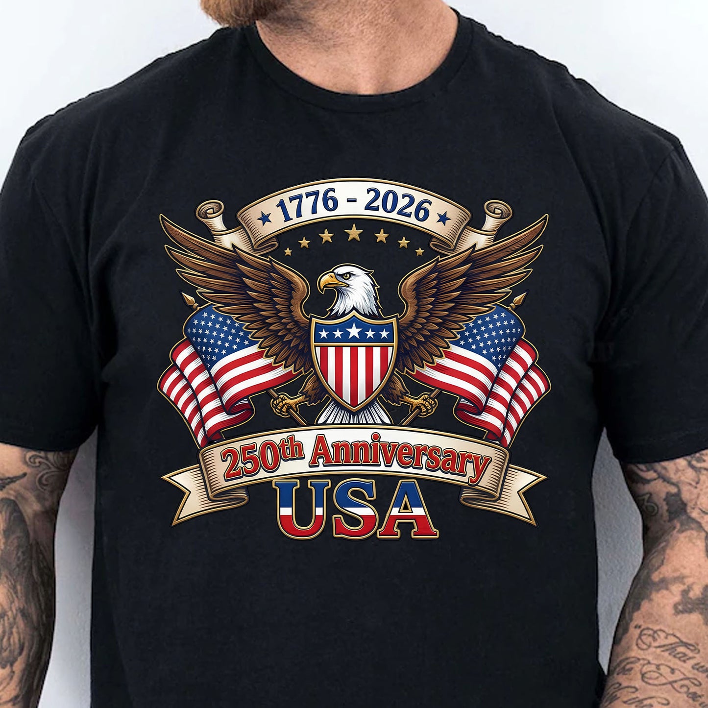 250 Years USA Anniversary Shirt |250th Anniversary 1776–2026 Tee | 4th of July T-Shirt 684248