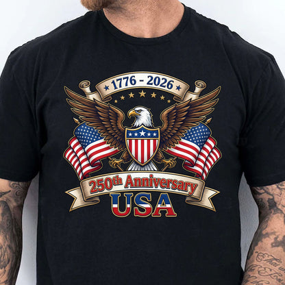 250 Years USA Anniversary Shirt |250th Anniversary 1776–2026 Tee | 4th of July T-Shirt 684248
