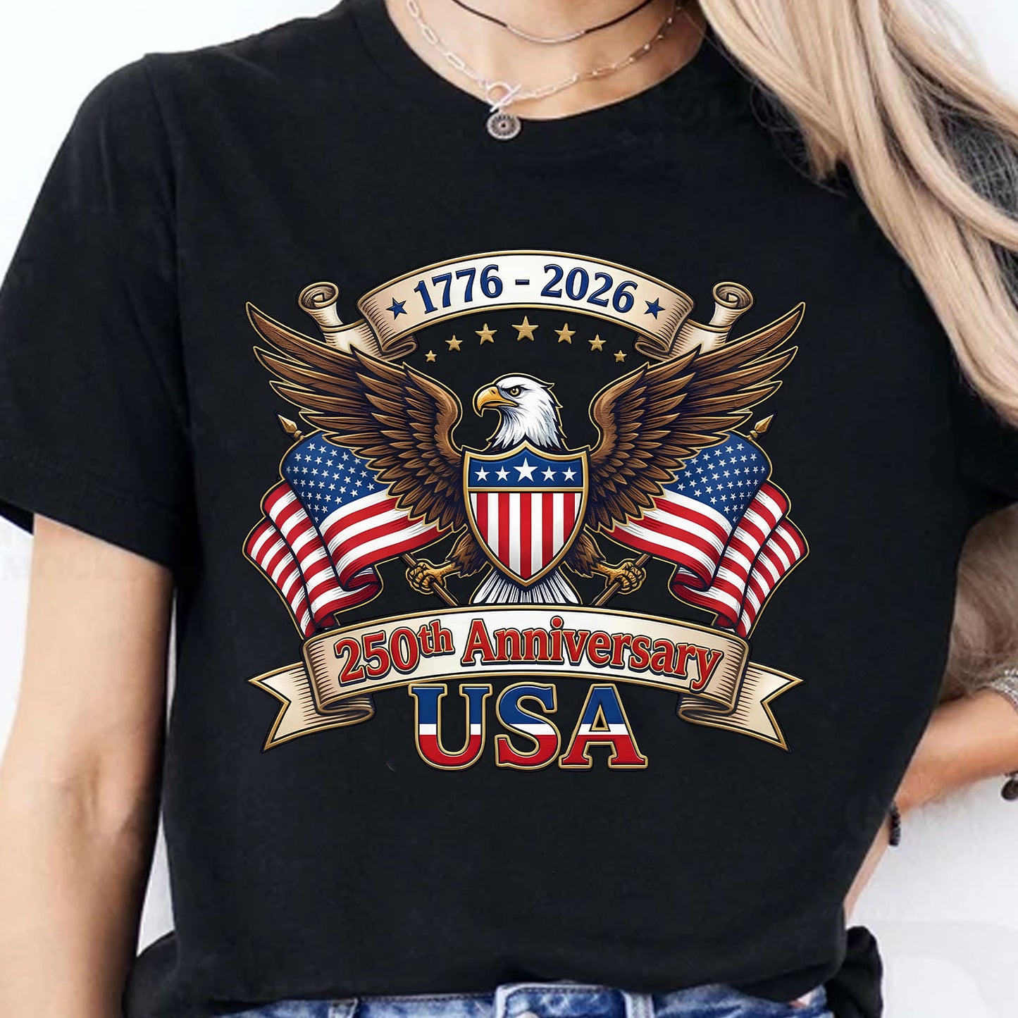 250 Years USA Anniversary Shirt |250th Anniversary 1776–2026 Tee | 4th of July T-Shirt 684248