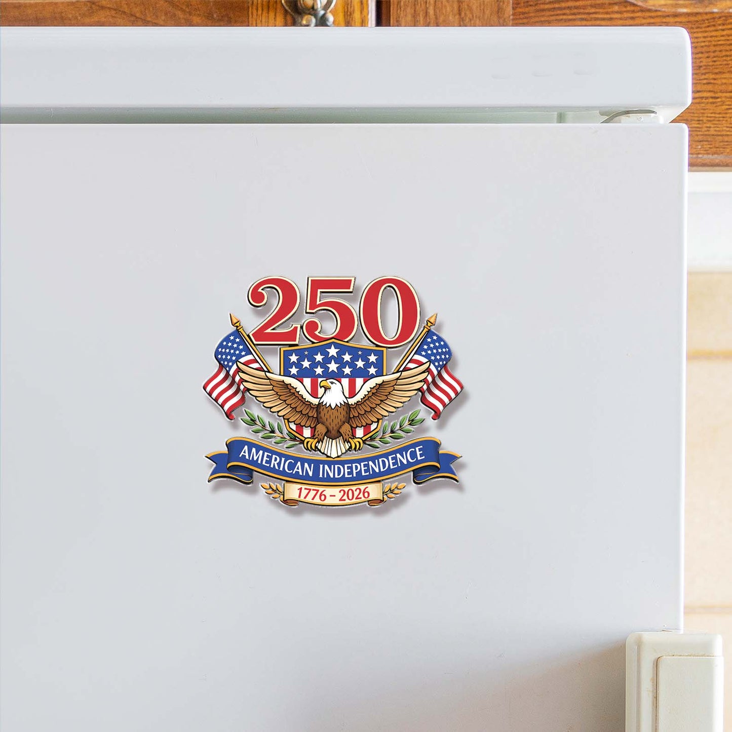 250 Years USA Anniversary Fridge Magnet | 250th Anniversary USA 1776-2026 Magnet 684459
