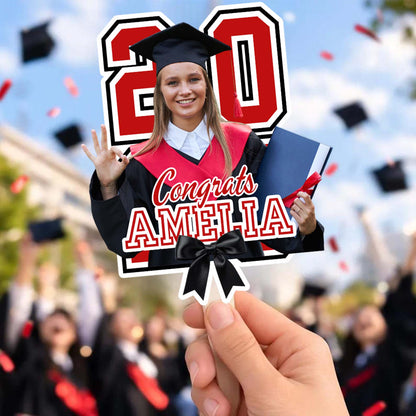 Personalized Graduation Fans | Custom Photo Fans | Handheld Fan | Custom Grad Party Paddle | Class of 2026 684594