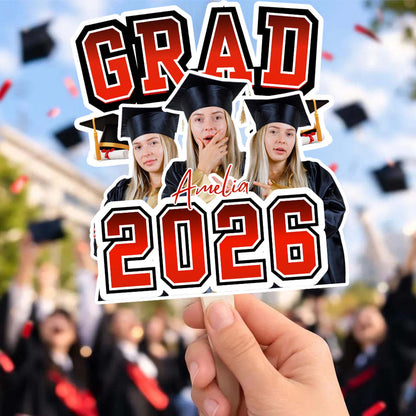Personalized Graduation Fans | Custom Photo Grad 2026 Handheld Fan | Class of 2026 Party Fan Decor 684595
