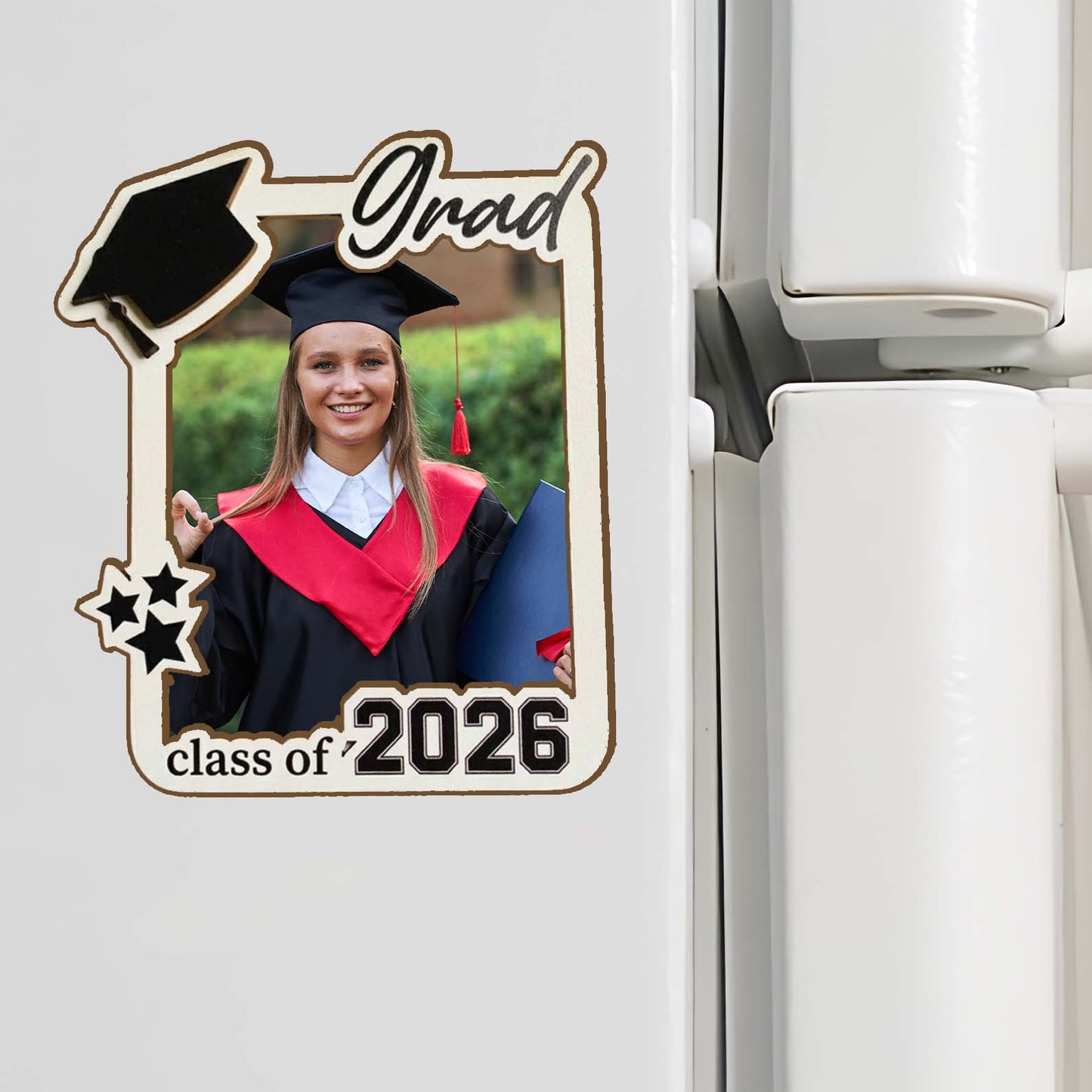 Class of 2026 Graduation Photo Magnet | Custom Photo Picture Frame | Senior Graduation Gift 684685