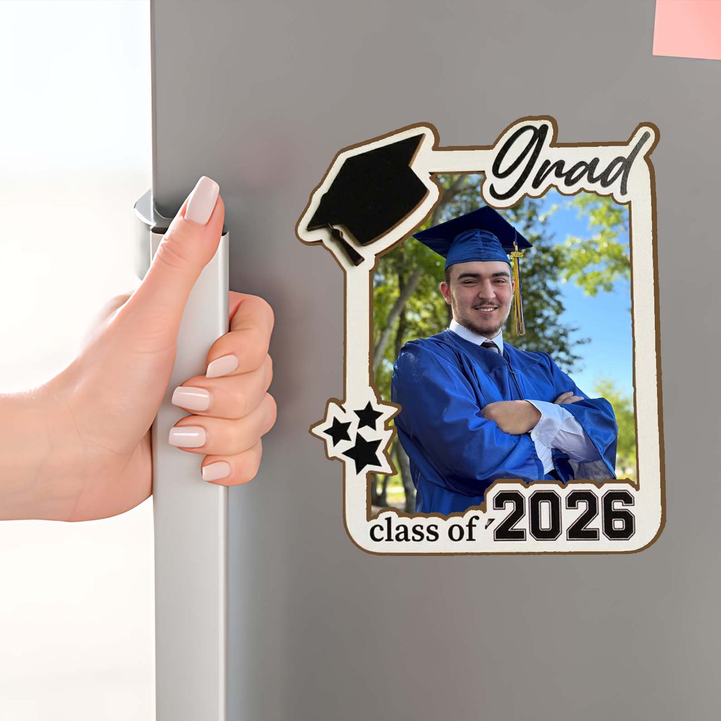 Class of 2026 Graduation Photo Magnet | Custom Photo Picture Frame | Senior Graduation Gift 684685