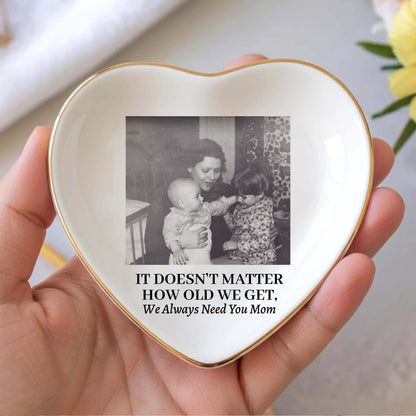 Like Mother Like Daughter Jewelry Dish | Personalized Trinket Tray | Custom Photo Jewelry Tray | Mother's Day Gift 684757